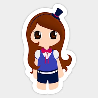 Cute girl Sticker